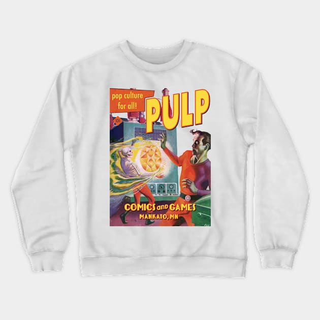 PULP Melting Man Crewneck Sweatshirt by PULP Comics and Games